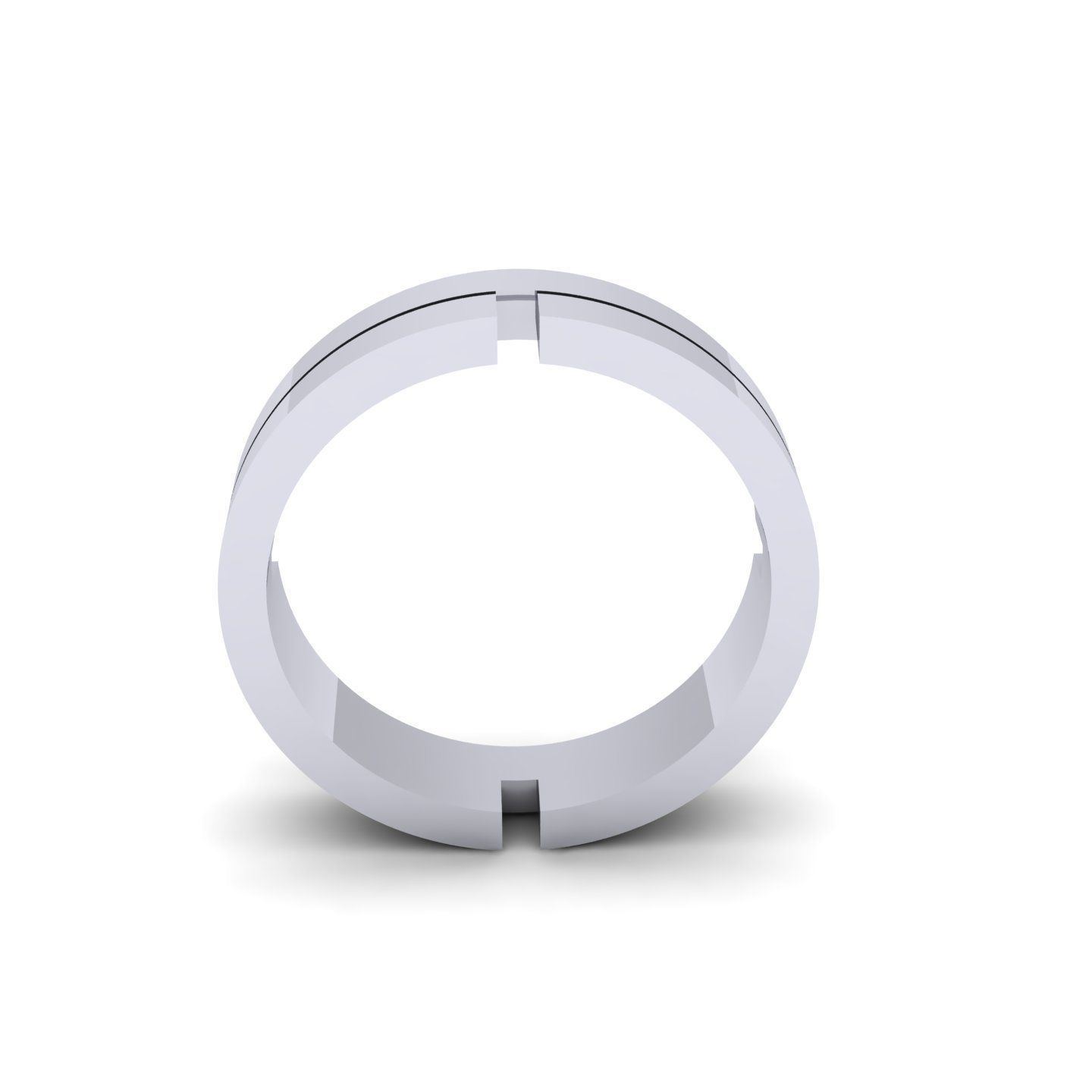 Fashion Ring R6 3D print model_1