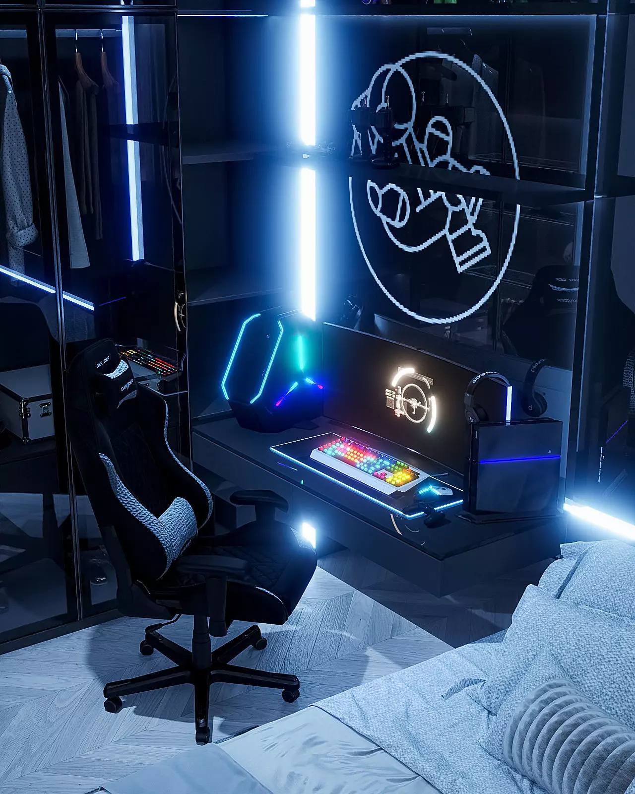 GAME ROOM Free 3D model