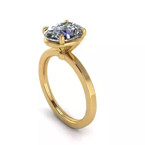 Solitaire Women Diamond Engagement Ring R99