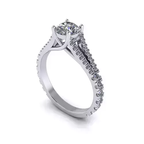Solitaire Women Diamond Wedding Ring R98