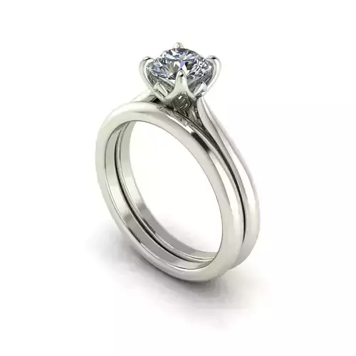 Matching Wedding Ring R6 3D print model
