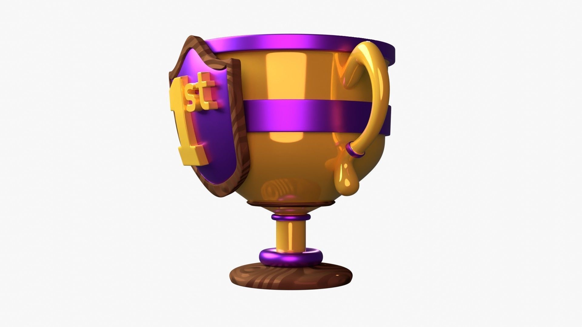 First Trophy 3D model_3