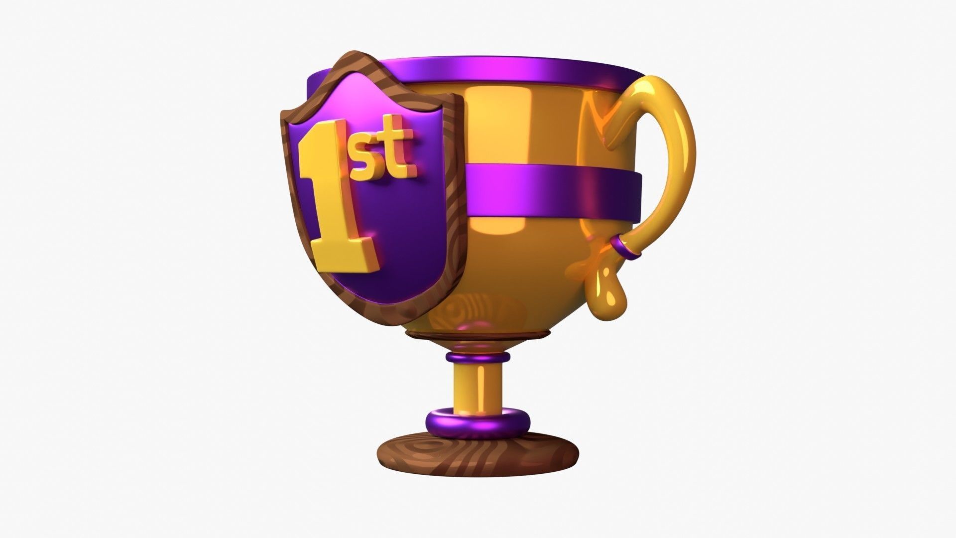 First Trophy 3D model_2