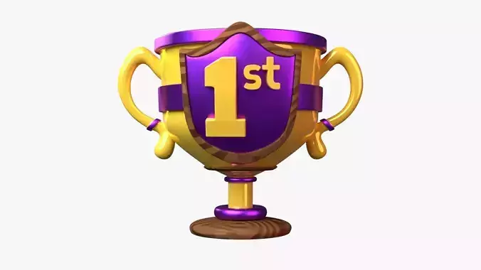 First Trophy 3D model First Trophy 3D model