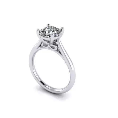 Solitaire Women Diamond Ring R87