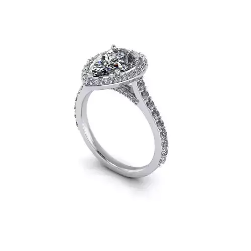 Women Diamond Fashion Ring R12