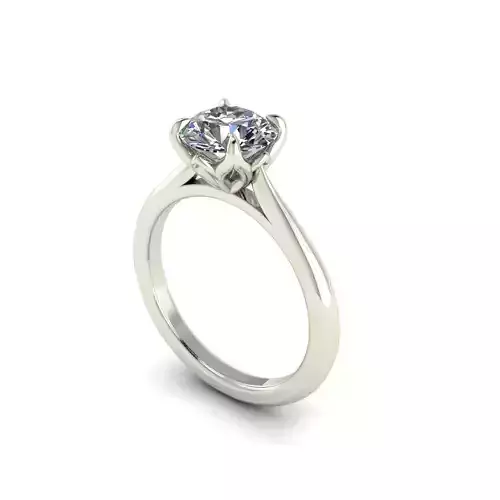 Solitaire Diamond Engagement Ring R55