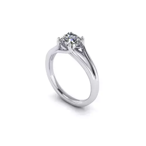 Solitaire Diamond Women Wedding Ring R55