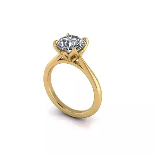 Solitaire Diamond Wedding Ring R59