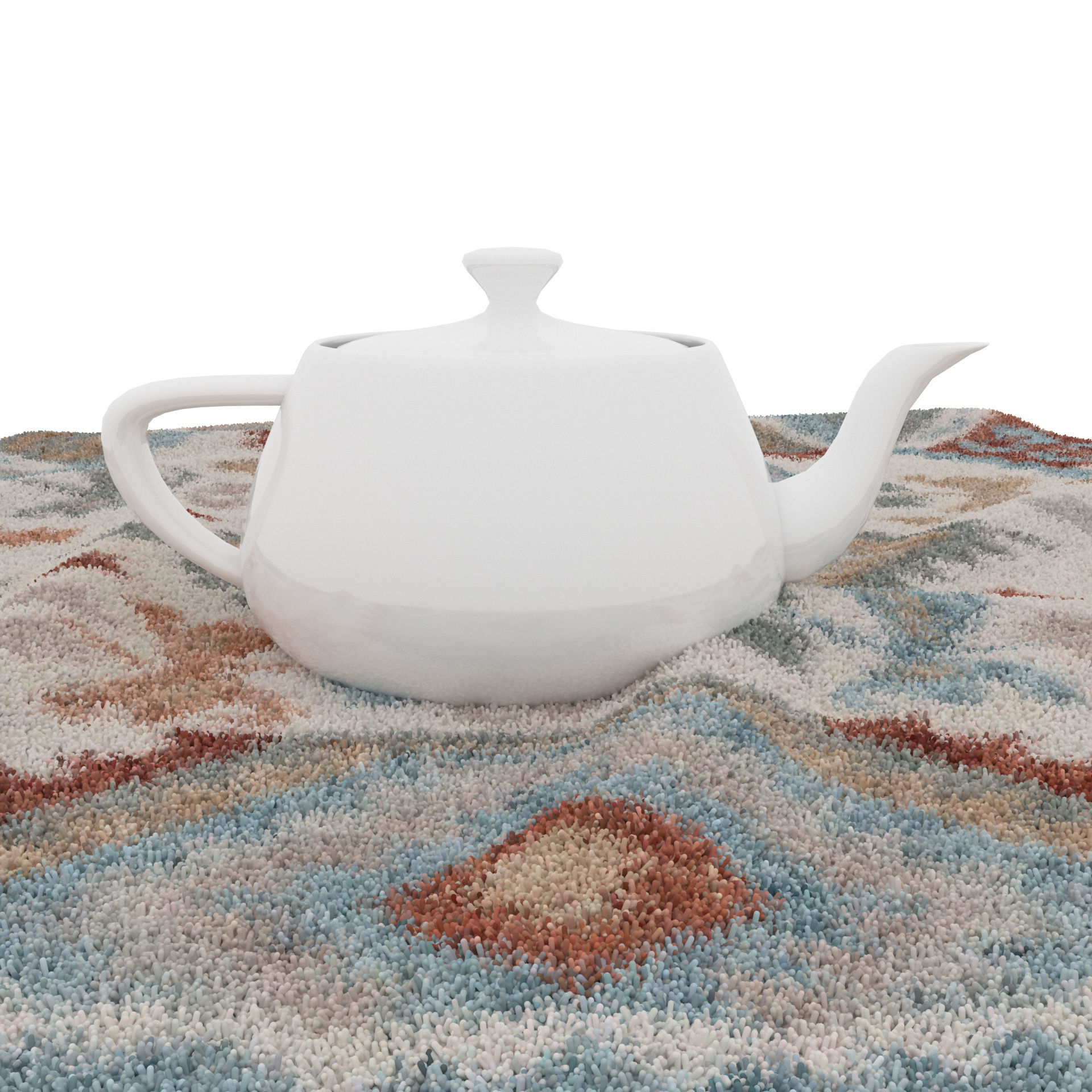 Rugs No 952 Low-poly 3D model_6