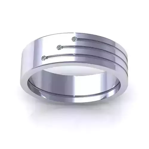 Women Engagement Ring R6 3D print model