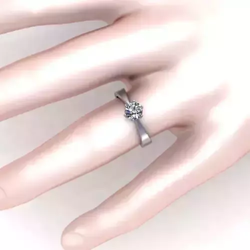 Solitaire Women Fashion Ring