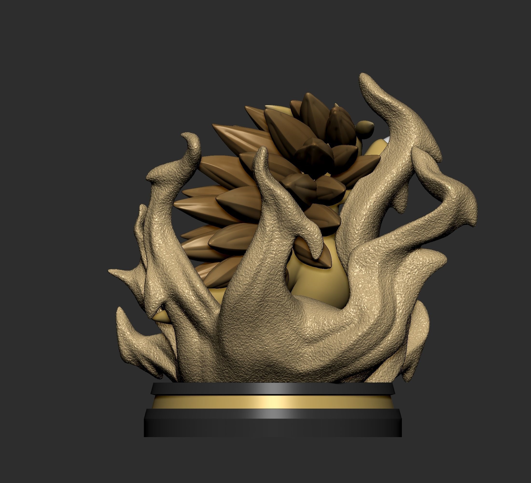 Pokemon - Sandshrew and Sandslash Figure 3D print model_5