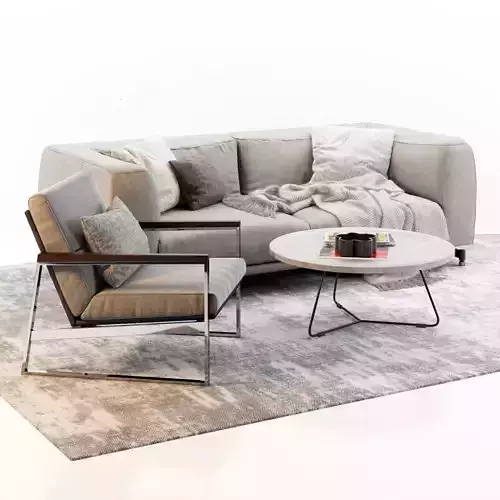 and table sofa Modern combination