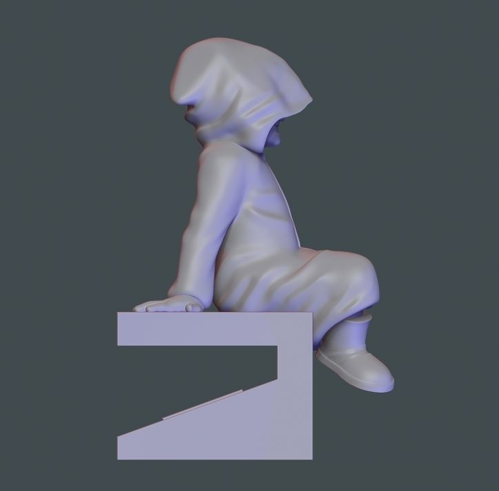 Klabautermann- the spirit of Going merry 3D print model_7