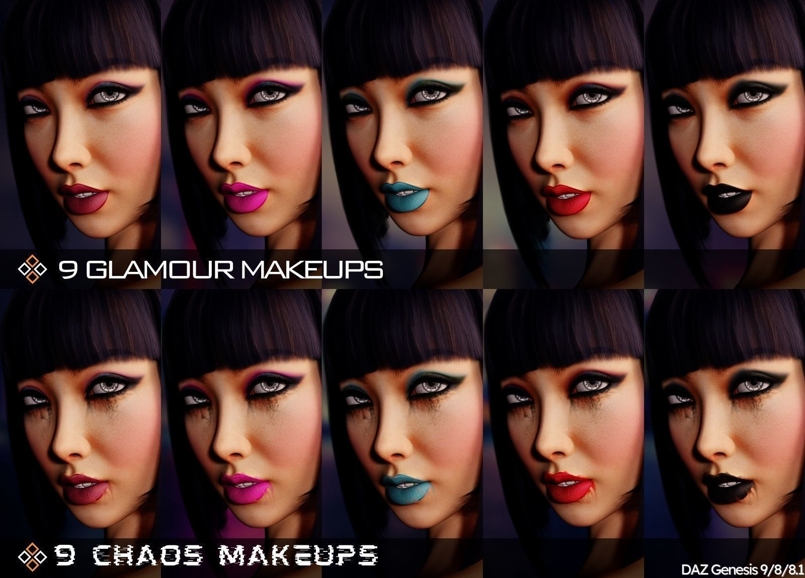 TX Mei Jin Premium Pack for G9 G8 G8-1 3D model_10