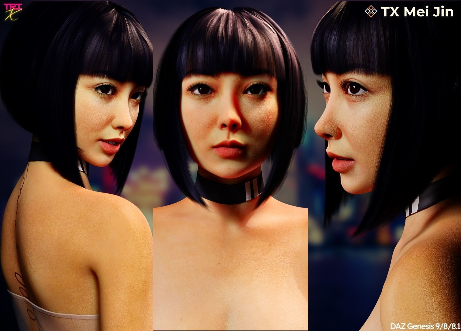 TX Mei Jin Premium Pack for G9 G8 G8-1 3D model_2