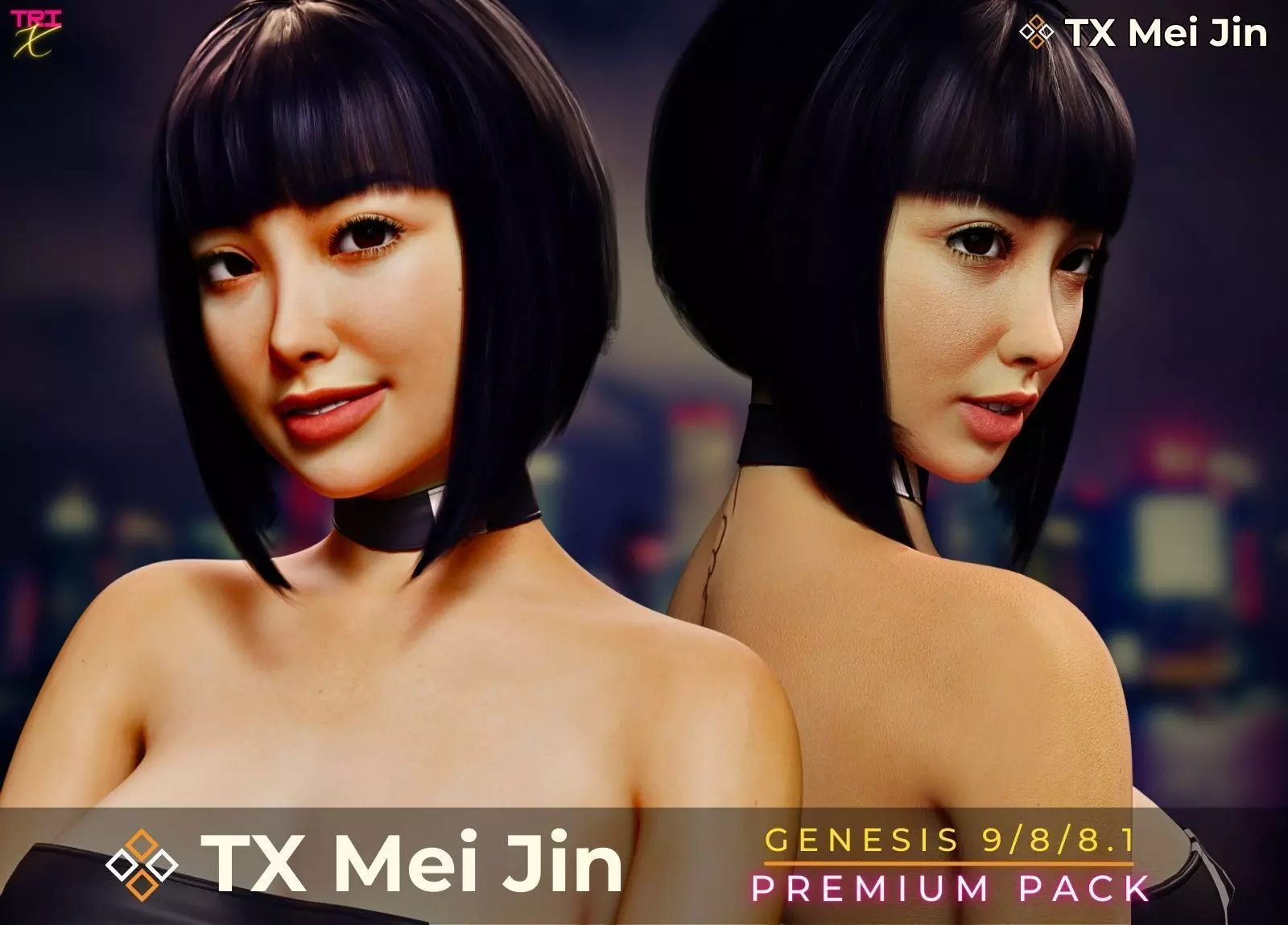 TX Mei Jin Premium Pack for G9 G8 G8-1 3D model_0