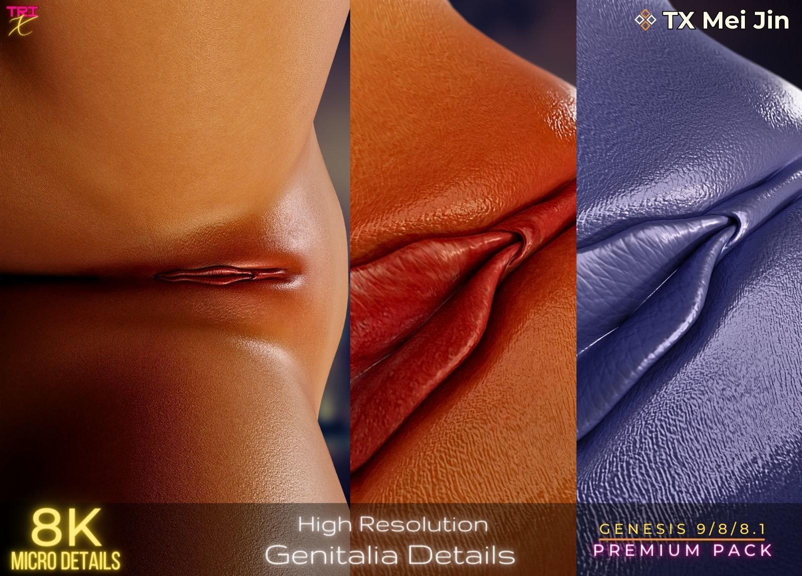 TX Mei Jin Premium Pack for G9 G8 G8-1 3D model_7
