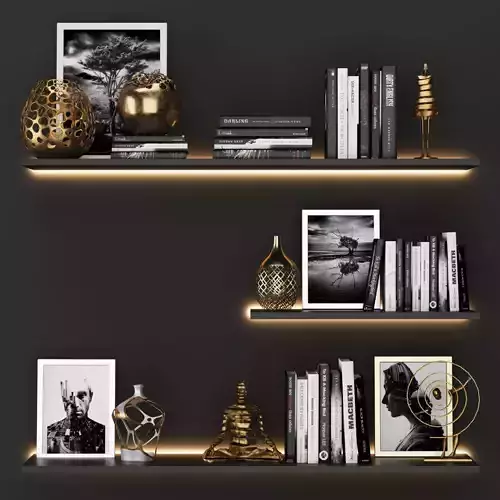 Combination Decoration Modern Bookcase