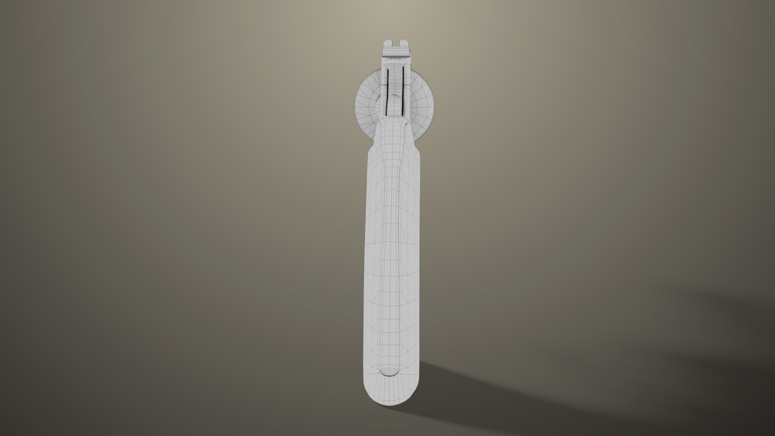 Revolver 05 Black Colt Python All PBR Unity UE Textures Low-poly 3D model_25