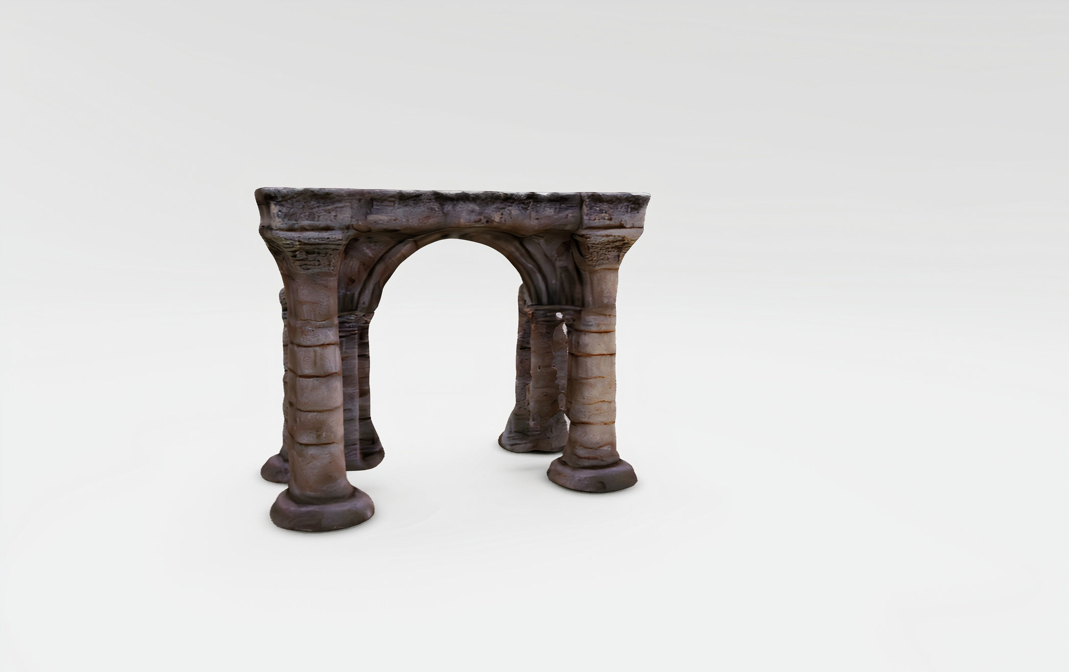 Archaic Pillars Ancient Ruins 3D model_3