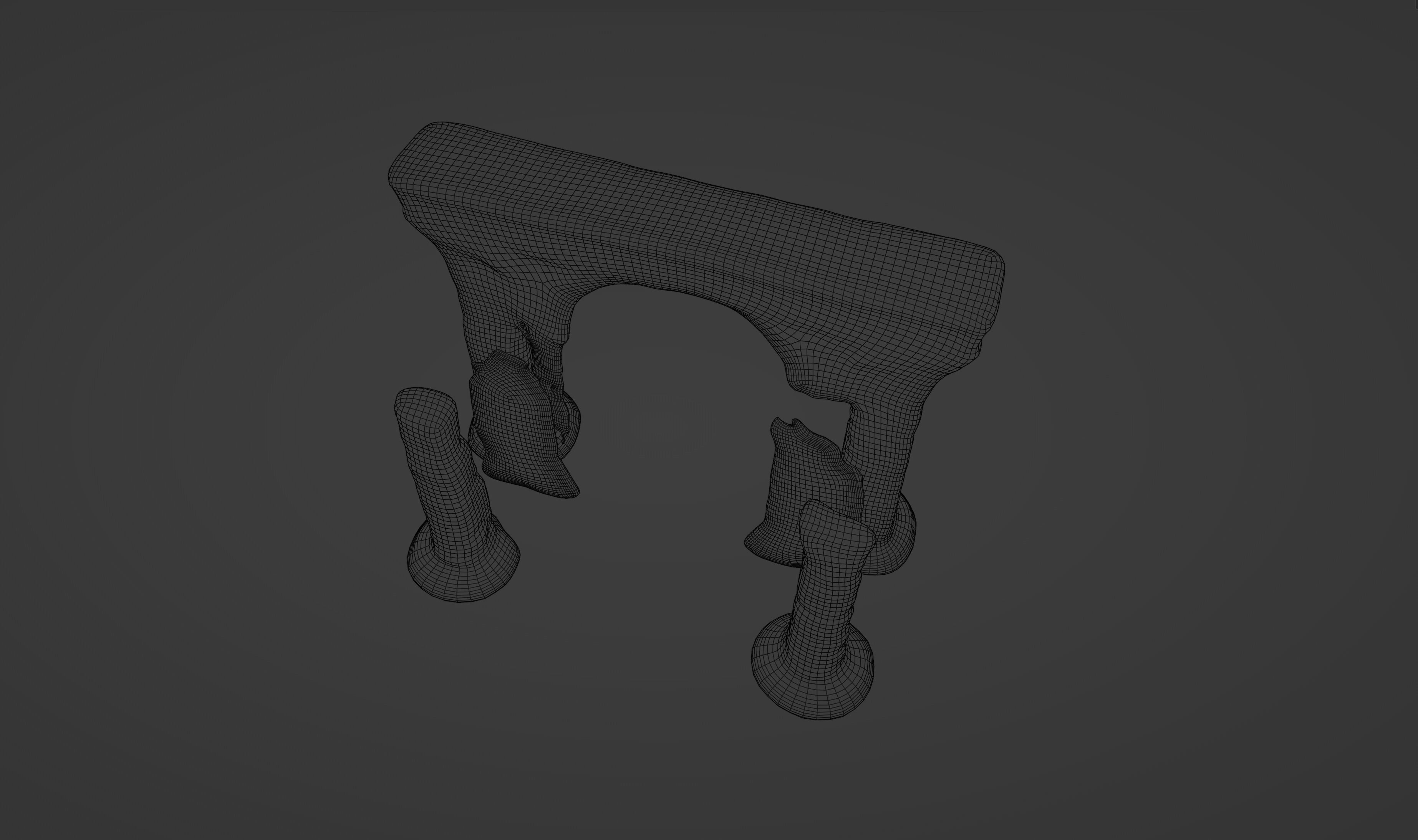 Archaic Pillars Ancient Ruins 3D model_15