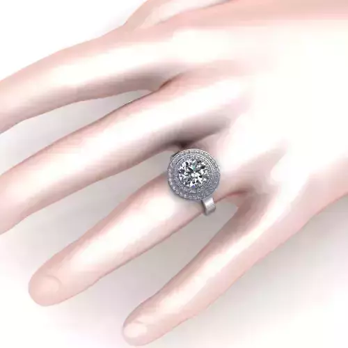 Women Diamond Wedding Ring R12