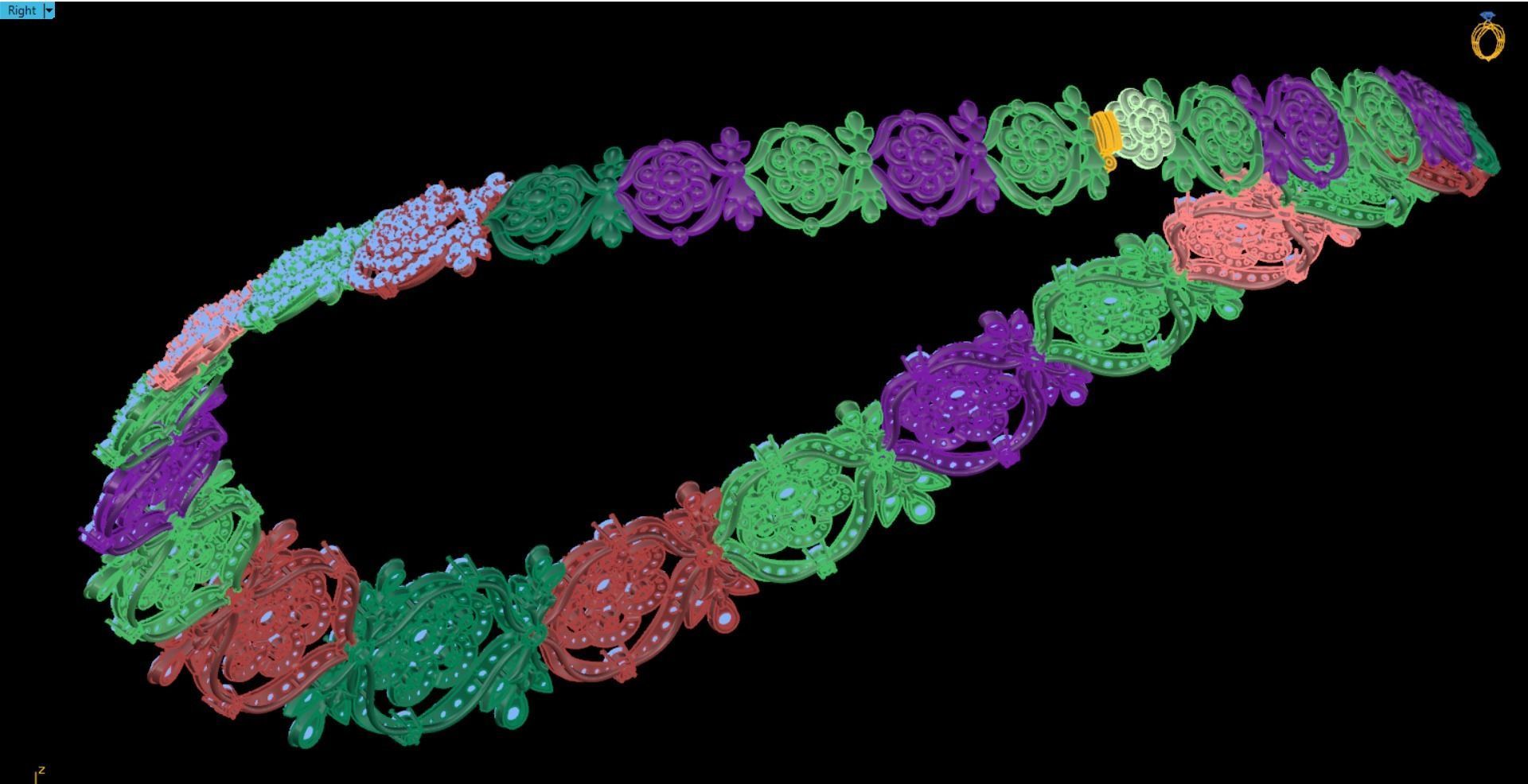 Neckless-100 3D print model_94