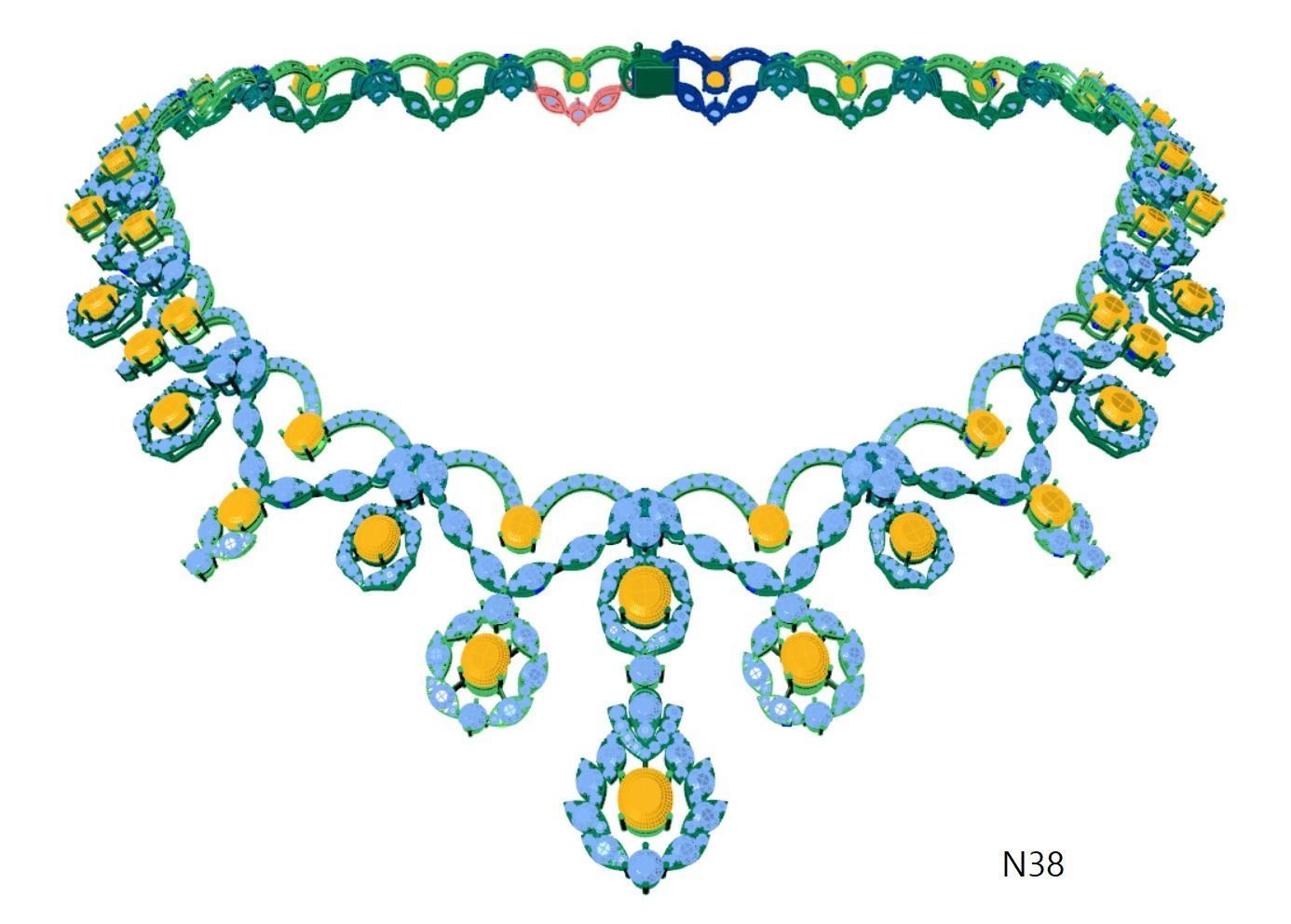 Neckless-100 3D print model_57