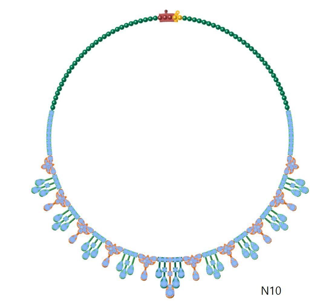 Neckless-100 3D print model_30