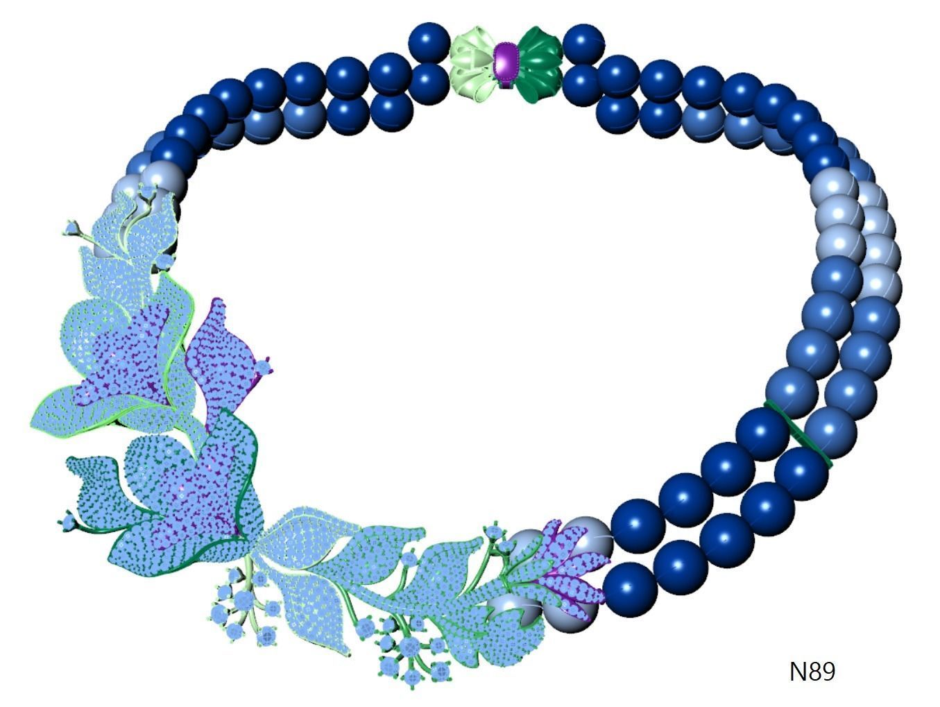 Neckless-100 3D print model_74