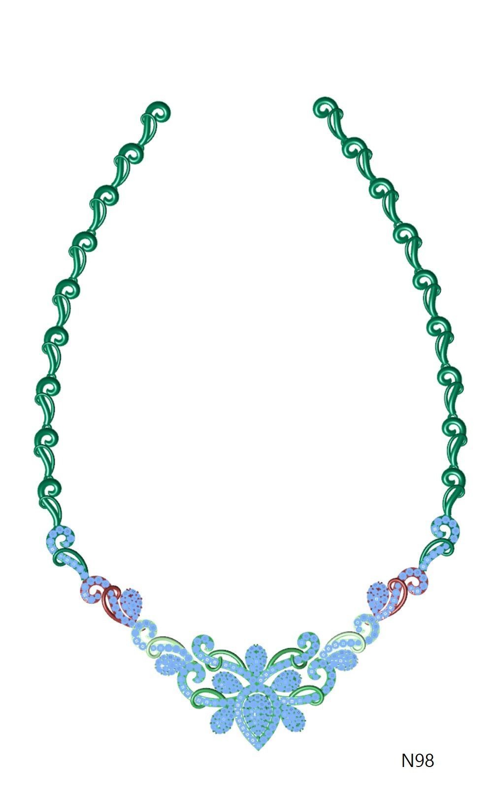 Neckless-100 3D print model_64