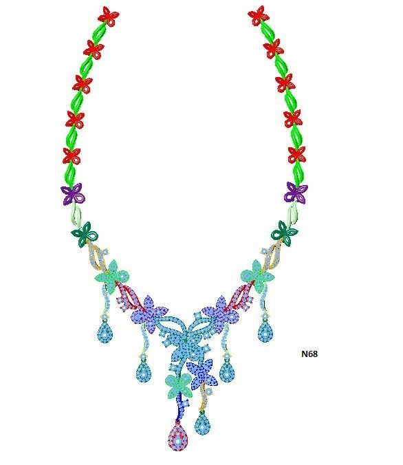 Neckless-100 3D print model_7