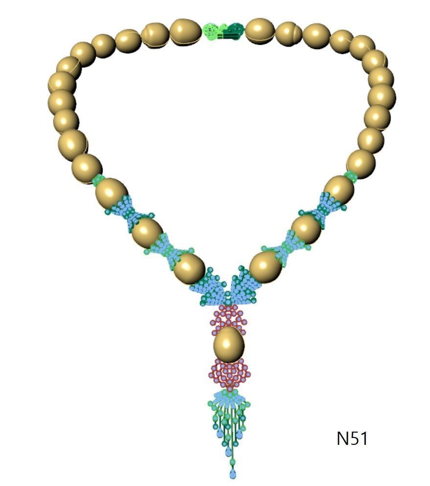 Neckless-100 3D print model_16