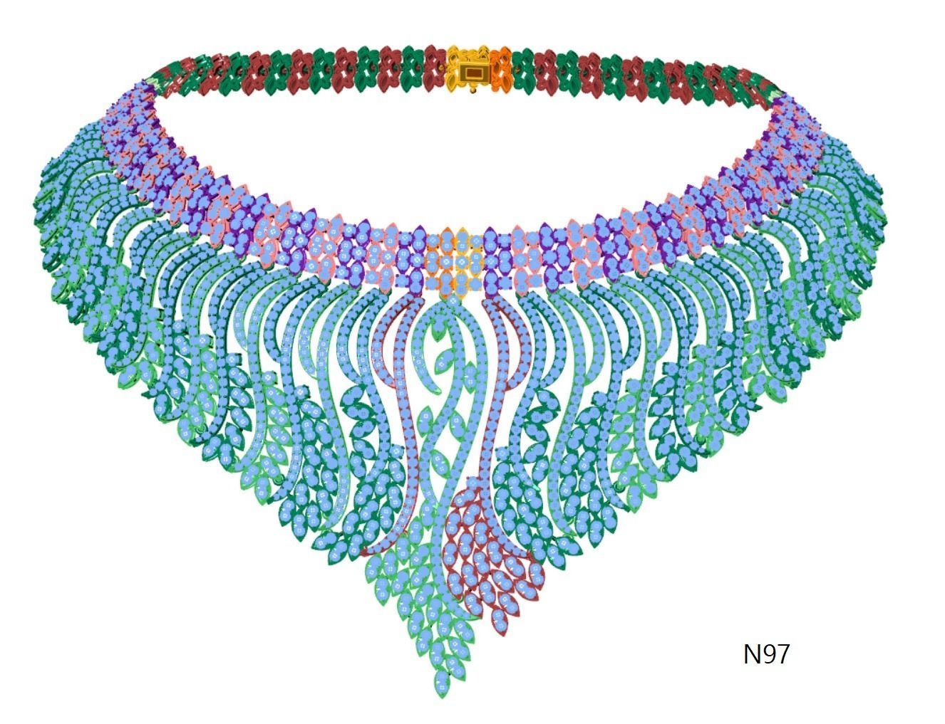 Neckless-100 3D print model_88