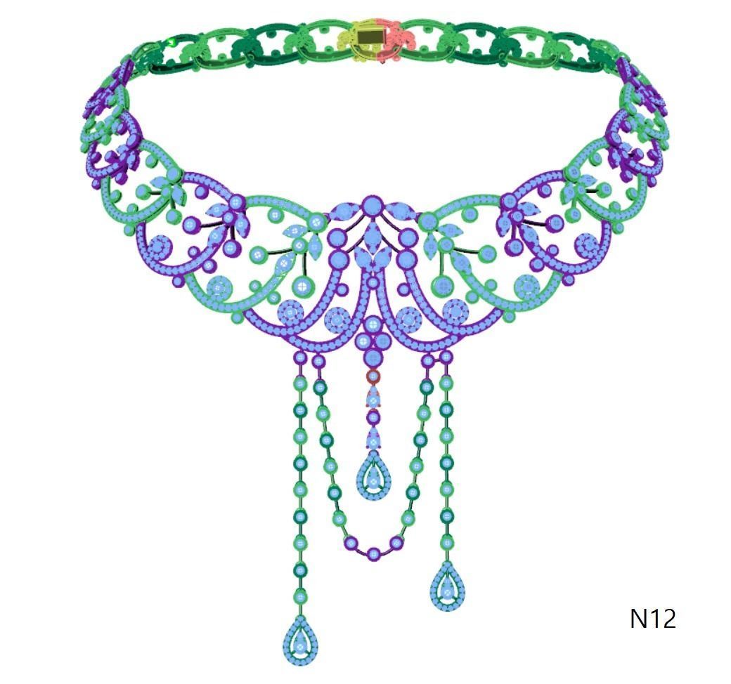 Neckless-100 3D print model_84