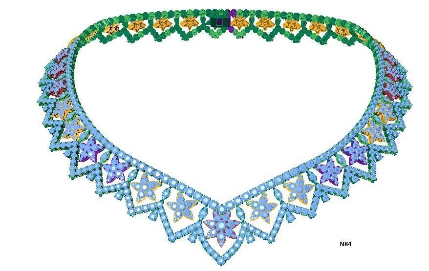 Neckless-100 3D print model_14