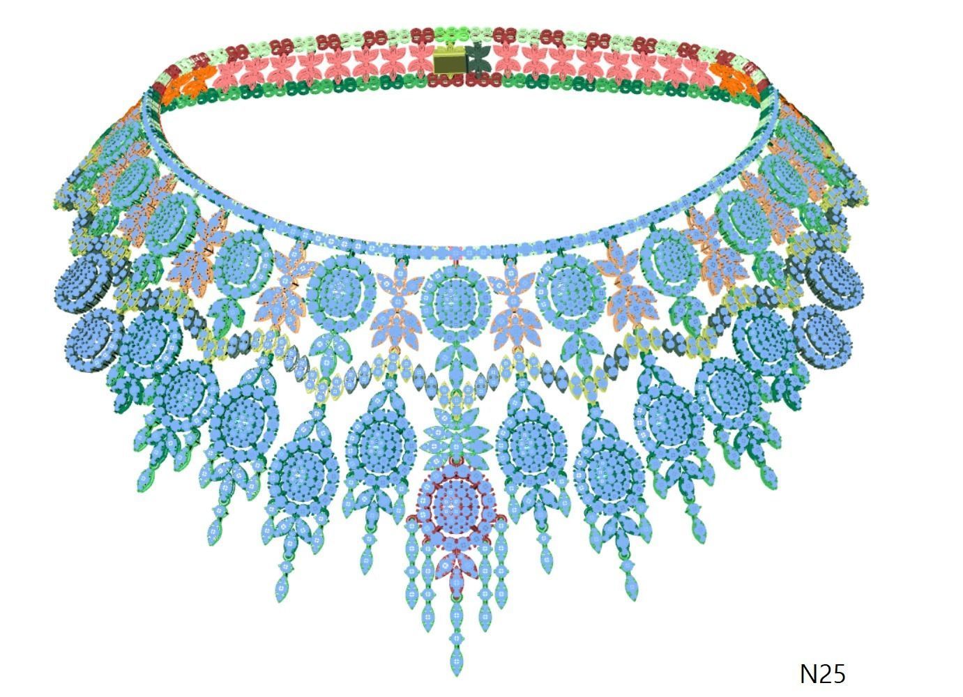 Neckless-100 3D print model_93