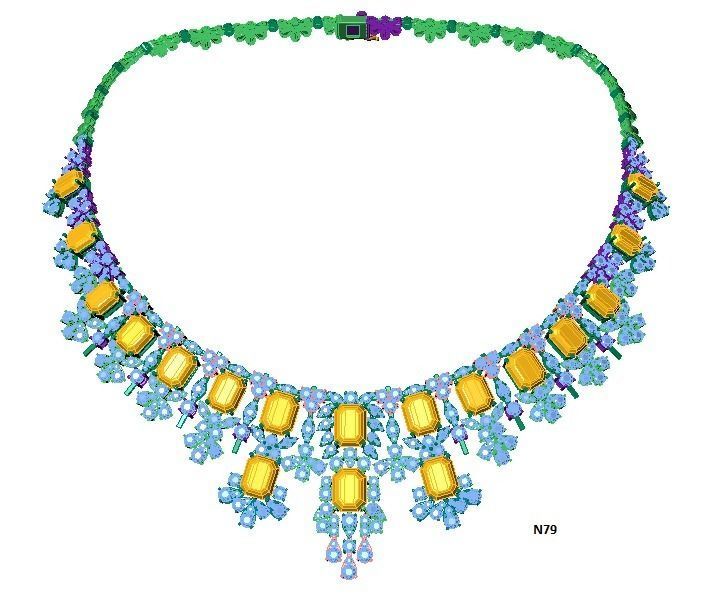 Neckless-100 3D print model_1