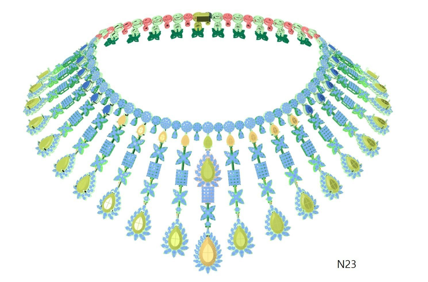 Neckless-100 3D print model_85