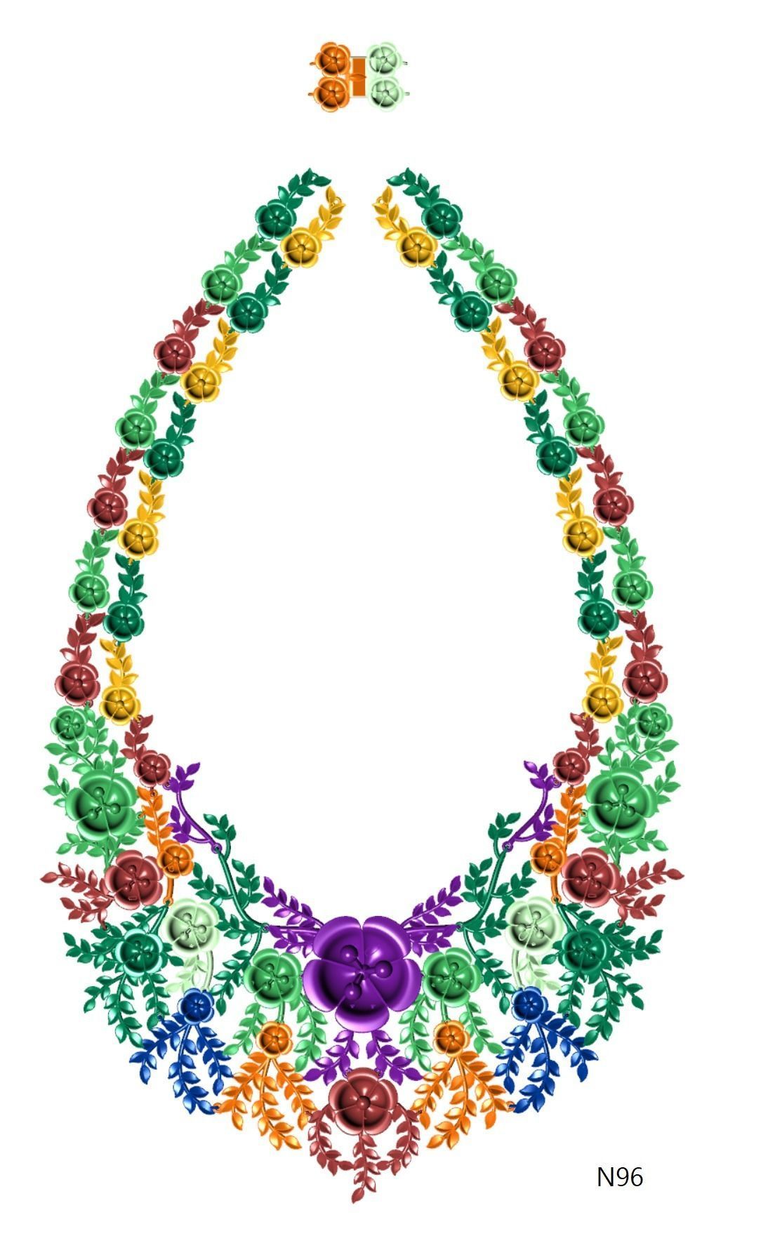 Neckless-100 3D print model_91