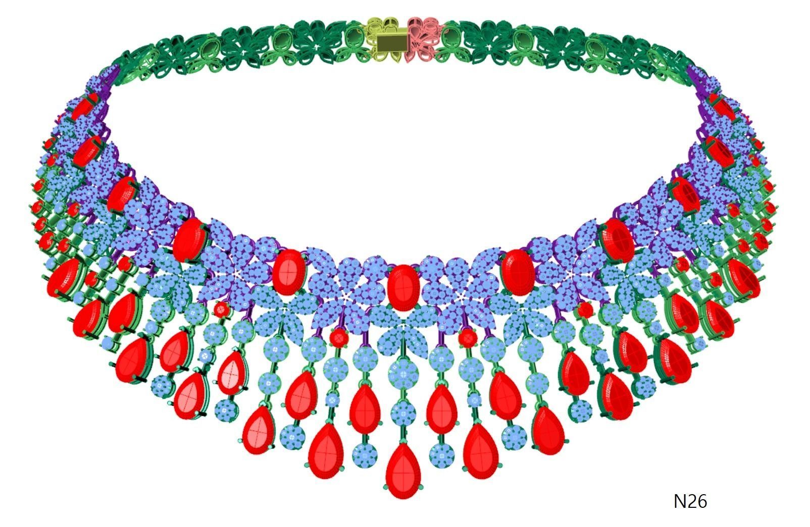 Neckless-100 3D print model_87