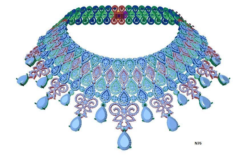 Neckless-100 3D print model_20