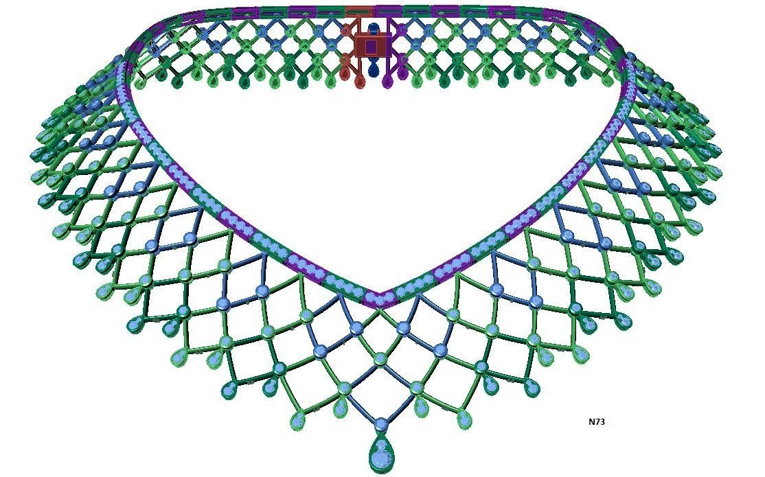 Neckless-100 3D print model_33