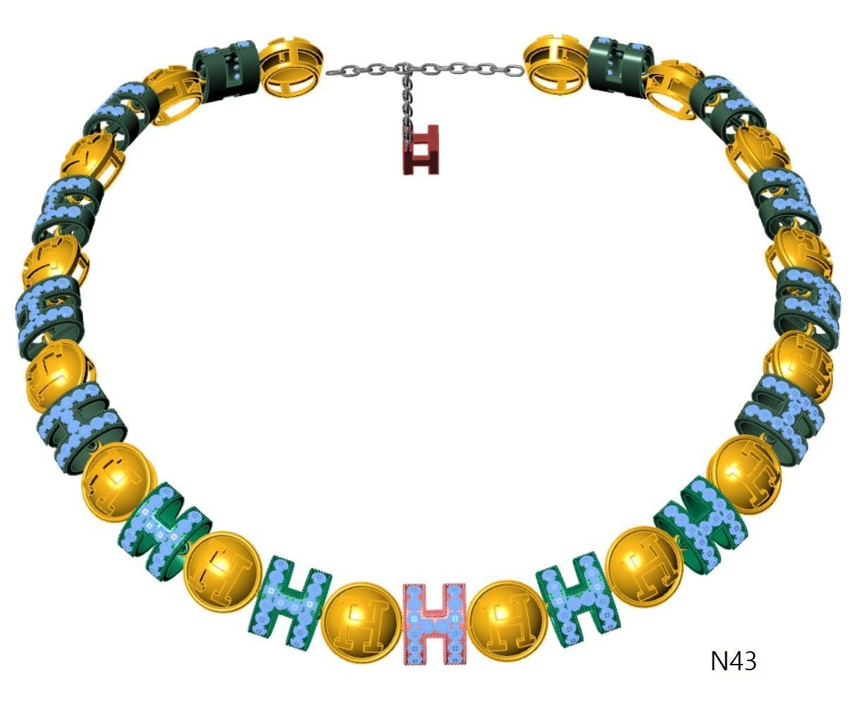 Neckless-100 3D print model_95