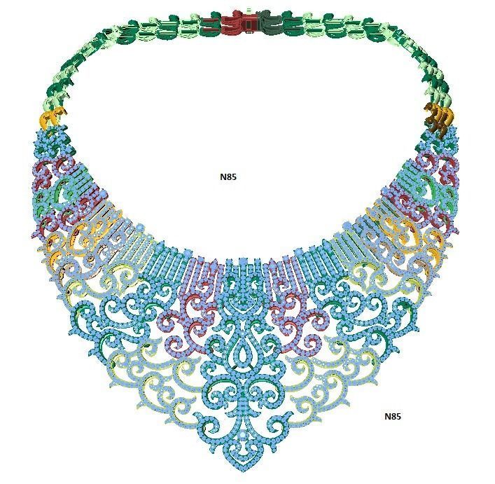 Neckless-100 3D print model_21