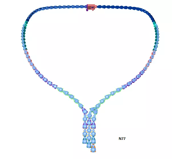 Neckless-100 3D print model_0