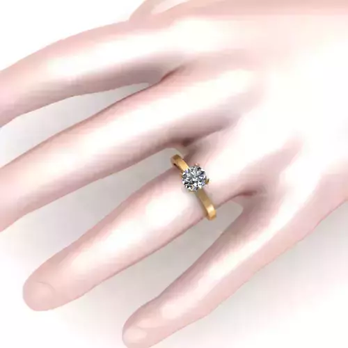 Solitaire Women Diamond Ring R39