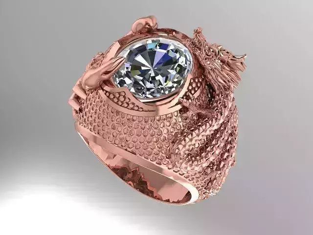 Dragon Scorpion Ring 